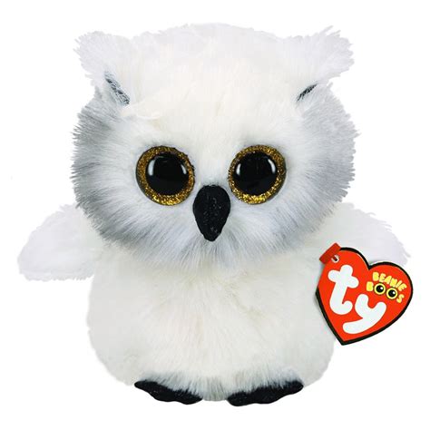 Ty Beanie Boos Austin The White Owl Regular At Toys R Us