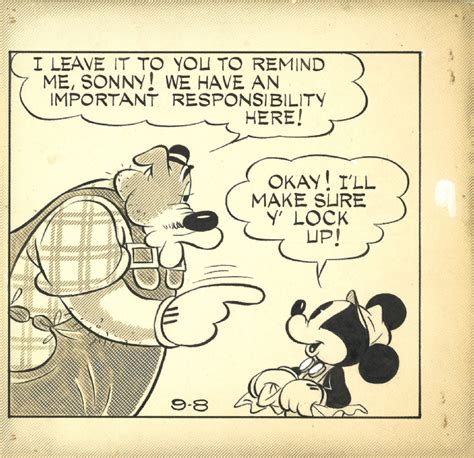 Floyd Gottfredson Mickey Mouse Daily 08091938 The Plumbers