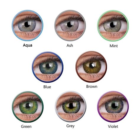 Colourvue 3 Tones Quarterly Disposable Coloured Contact Lenses