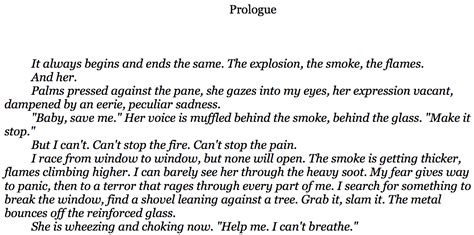 How To Write A Good Prologue