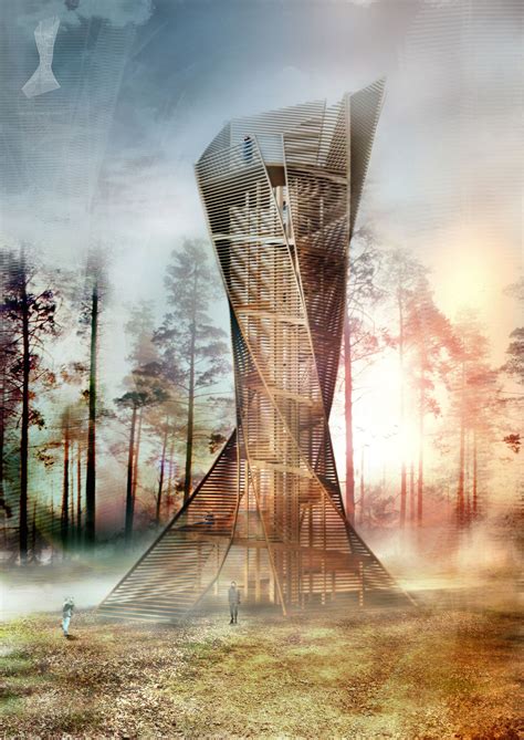 Italian Architects To Build Tree Inspired Lookout Tower In