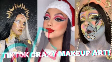 Tiktok Crazy Makeup Art Compilation Youtube