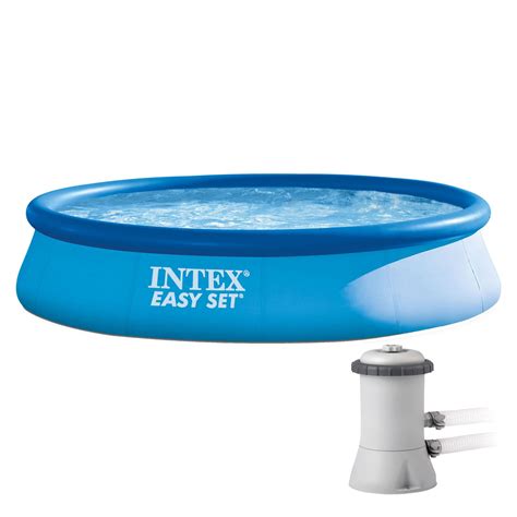 Piscina Gonflabila Intex Np Easy Set Cu Pompa X Cm Emag Ro