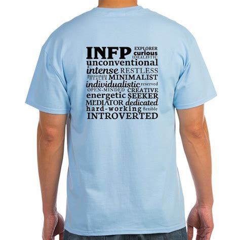 Infp Healer Myers Briggs Personality Type Mens Value T Shirt Infp