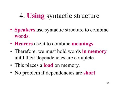 Ppt Syntactic Structure In Familiar And Exotic Languages Powerpoint