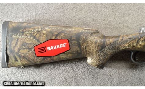 Savage ~ 220 Stainless Camo Slug Gun ~ 20 Ga