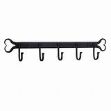 Decorative Wrought Iron Wall Coat Rack Images