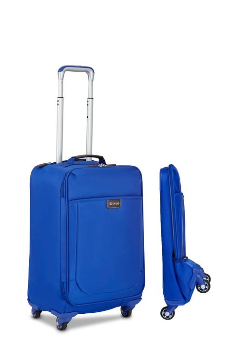 Buy Biaggi Leggero Foldable Spinner Carry On Suitcase Compact Luggage