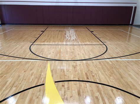 Basketball Courts Chicago Floorecki Llc Flooring Installation
