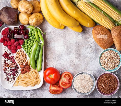 Carbohydrates Rich Food Hi Res Stock Photography And Images Alamy