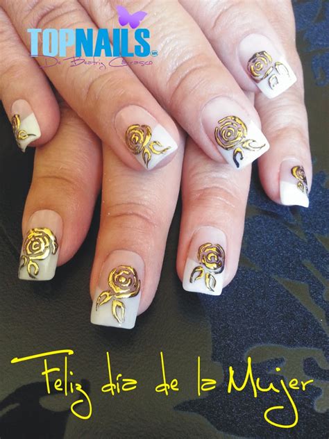 Topnails cl Uñas acrílicas y Uñas gel a domicilio Happy woman day