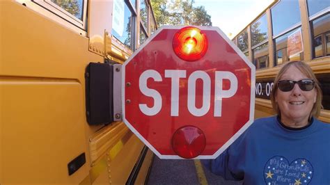 School Bus Life Is It A Real Stop Sign Youtube