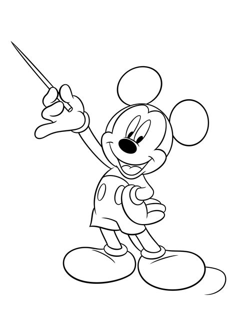 Dibujos De Mickey Mouse Para Colorear 100 Imágenes Para Imprimir