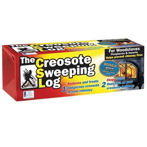 Csl Creosote Chimney Sweeping Log Sl82412 Rural King