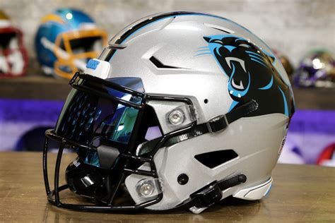 Carolina Panthers Riddell Speedflex Helmet Gg Edition Green