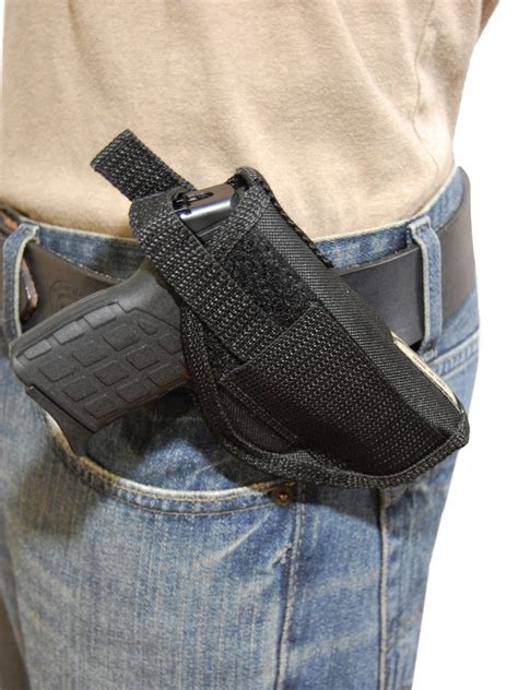 Cross Draw Holster For 380 Ultra Compact 9mm 40 45 Pistols With Laser