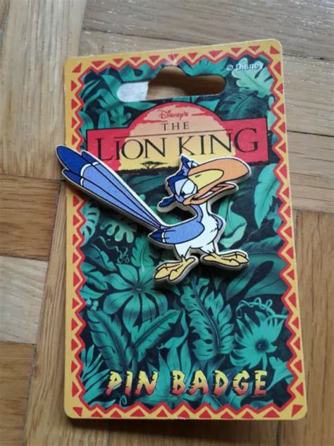 Zazu K Nig Der L Wen Pin Disney Lionking Anstecker Badge Top Aus