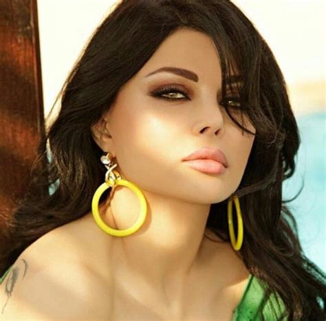 Haifa Wehbe Dramatic Makeup Races Fashion Haifa Wehbe