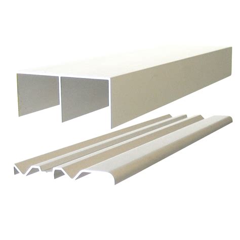 Round track eliminates edges where dust and debris can accumulate. Multistore 2400mm Wardrobe Sliding Door Track | Bunnings ...