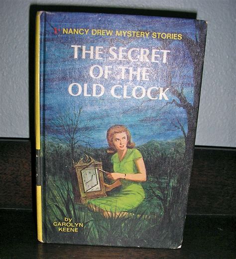 vintage 60s nancy drew mystery the secret of the old clock 1 1958 version good condition
