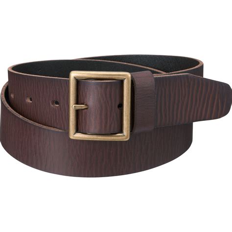 Uniqlo Garrison Leather Belt In Brown For Men Dark Brown Lyst
