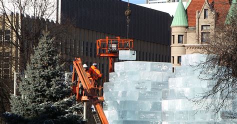 Builders Of Ice Palace Arent Worried About Warmer Weather
