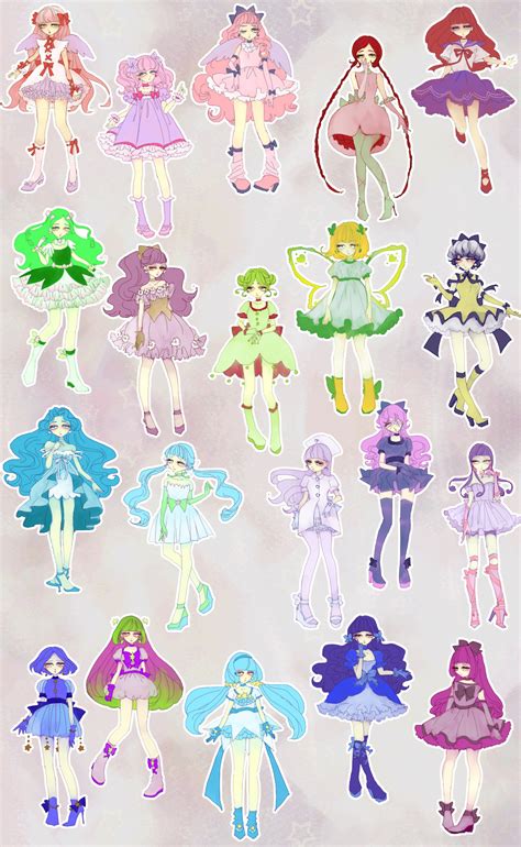 The Magical Girl Project — An Array Of Oc Magical Girls By 258908