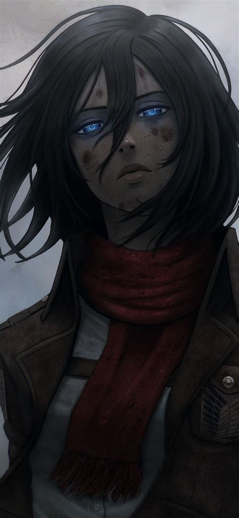 9032 viewssword souls, mikasa ackerman, anime girl, surprise. Mikasa iPhone Wallpapers - Wallpaper Cave