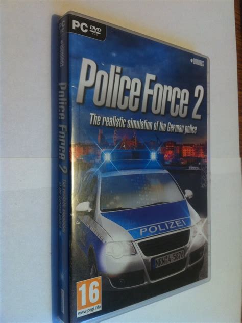Pc Police Force 2 2 The Realistic Sim Of T Köp På Tradera