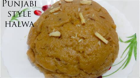 Punjabi Style Halwa Sooji And Wheat Flour Halwa Atte Ka Halwa Youtube