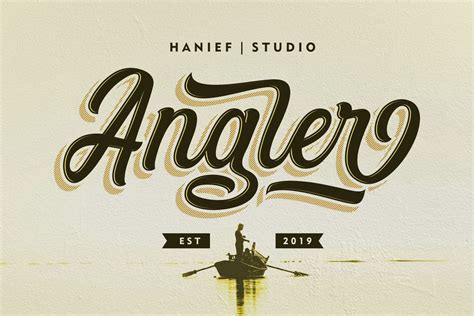Angler Modern Calligraphy Font Free Fonts Script And Handwritten