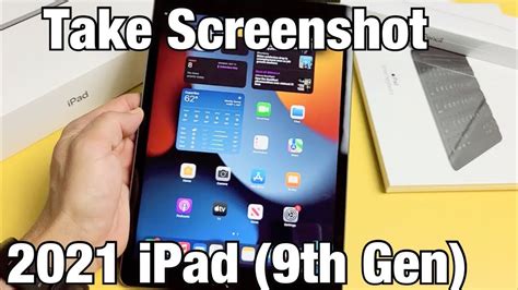 2021 Ipad 9th Gen How To Take Screenshot Youtube