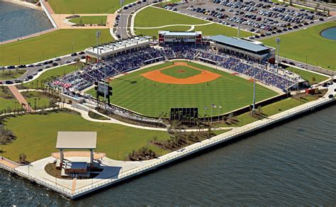Pensacola Bayfront Stadium In Pensacola Florida Home Of The Blue