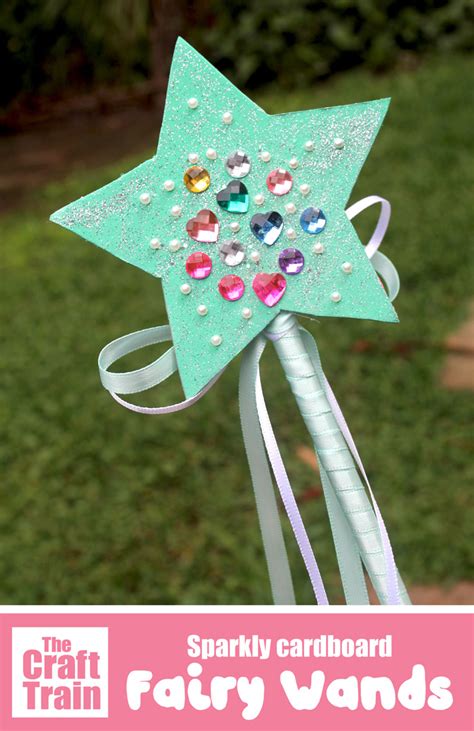 Sparkly Magic Wands The Craft Train Fun Crafts For Kids Craft Stick