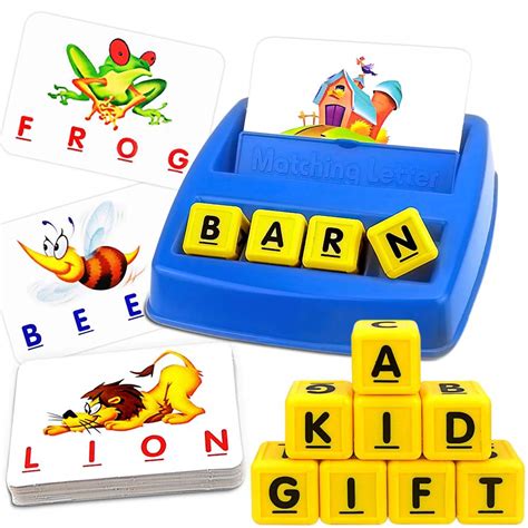 Buy Matching Letter Game Kindergarten Preschool Educational Learning