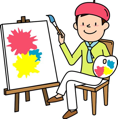 House Painter Png  Cartoon Painter Clipart Digital Download