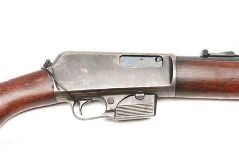 Lot 520 Winchester Model 1907sl 351 Cal Rifle