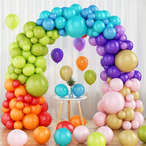 Buy Balloons Garland Arch Kit 87pcs Rainbow Balloon Garland Balloon