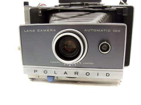 Vintage Polaroid Automatic 100 Land Camera Ebay