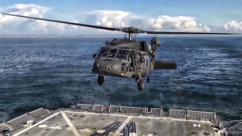 Helicopter Landing On Moving Navy Ship • It Takes Practice Admiral Wars