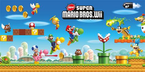 New Super Mario Bros Wii Wii U Footage Wii Download Nintendo