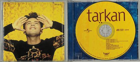 TARKAN CD PLAK KASET Tarkan Tarkan 1999 CD Katalog No 547 513 2