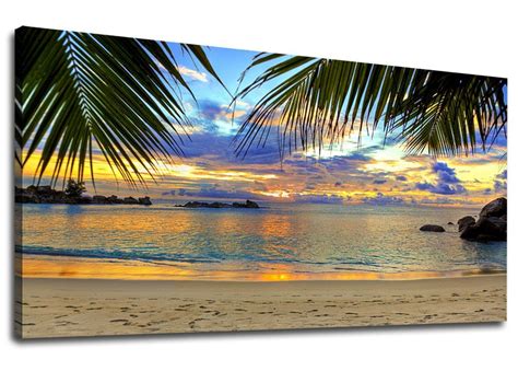 amazon com palm tree wall art tropical wall art hawaii art beach my xxx hot girl