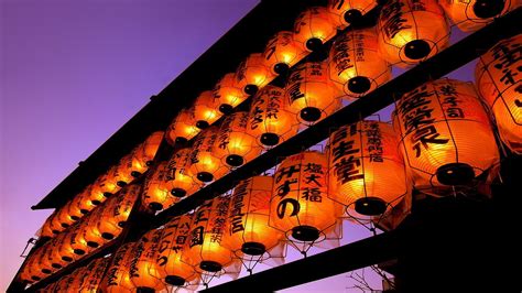 Red Chinese Lantern Lot Photography Lights Lantern Hd Wallpaper