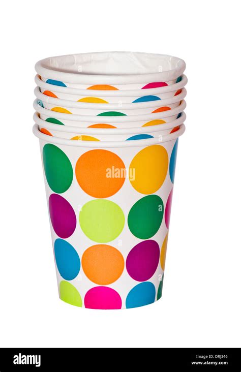 Party Paper Cups Beakers Stock Photo Alamy