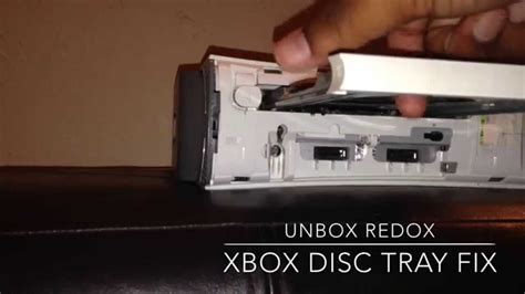 How To Open A Stuck Xbox 360 Disc Tray Unbox Redox Youtube
