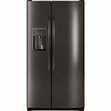 Ge Refrigerator Side By Side Black