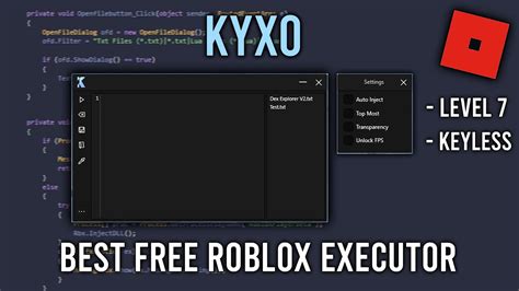 Roblox Executor Level 7