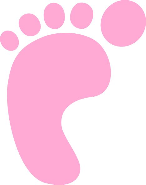 Girl Footprint Clip Art At Vector Clip Art Online Royalty