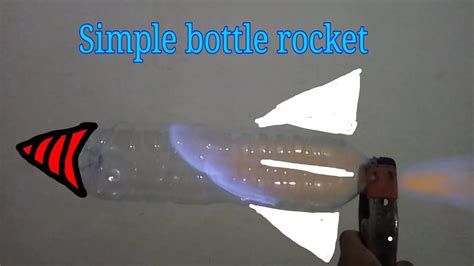 Make Simple Bottle Rocket Youtube